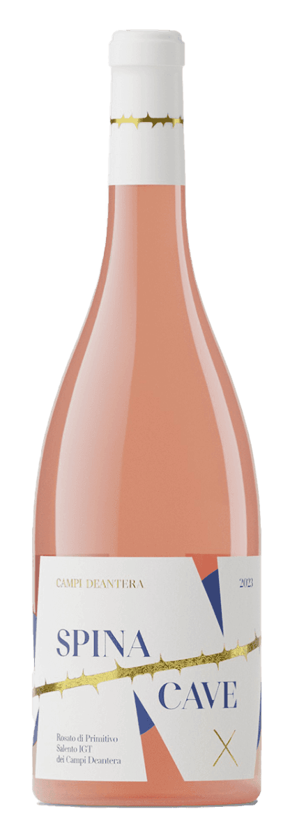 Spinacave Rosato di Primitivo 2024 - Primitivo Rosé wijn uit Italië - Puglia door Campi Deantera