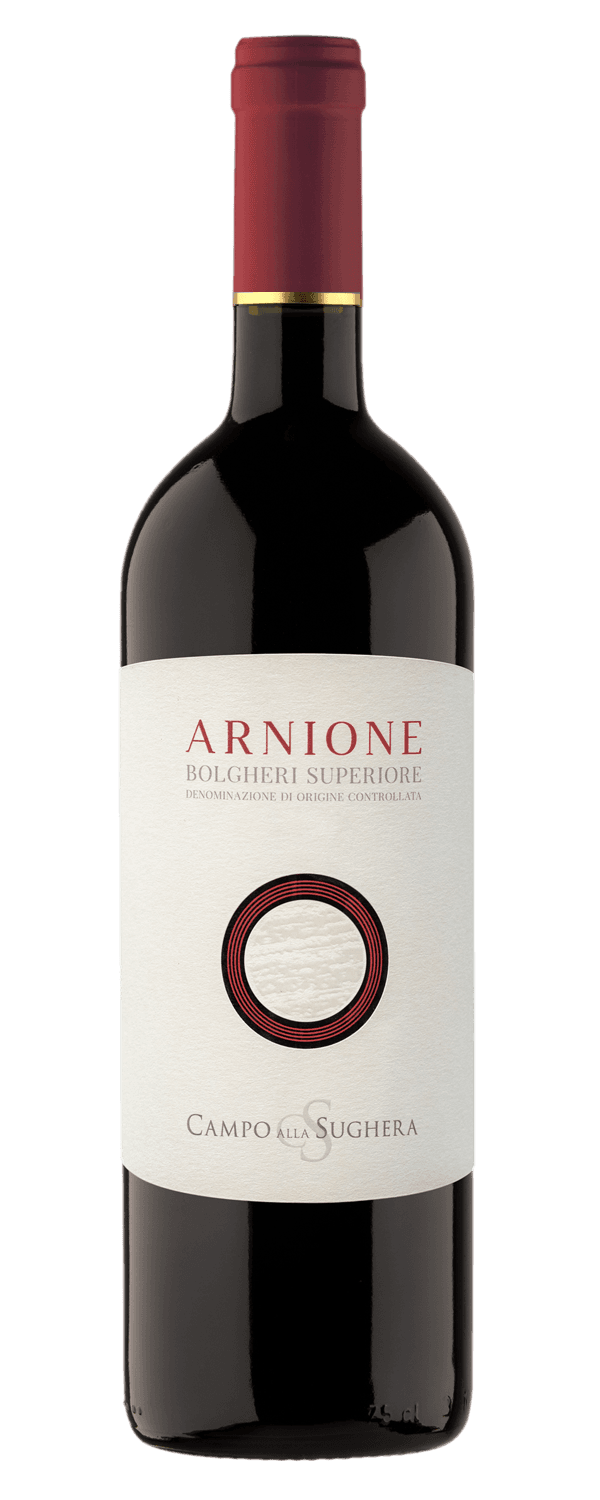 Arnione Bolgheri Superiore 2021 - Cabernet Sauvignon Cabernet Franc Merlot Petit Verdot Rode wijn uit Italië - Toscane - Bolgheri door Campo alla Sughera
