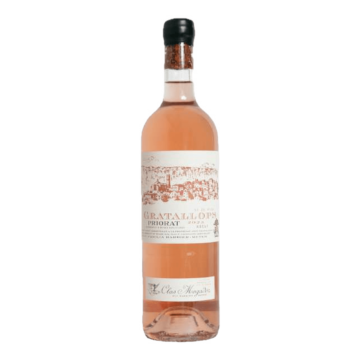 Gratallops Vi de Vila Rosat 2023 - Garnatxa Negra Cariñena Macabeu Rosé wijn uit Spanje - Priorat door Clos Mogador