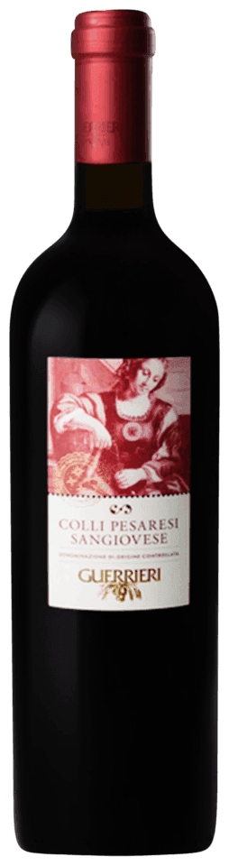 Sangiovese Colli Pesaresi DOC - Sangiovese Rode wijn uit Italië - Marche door Guerrieri