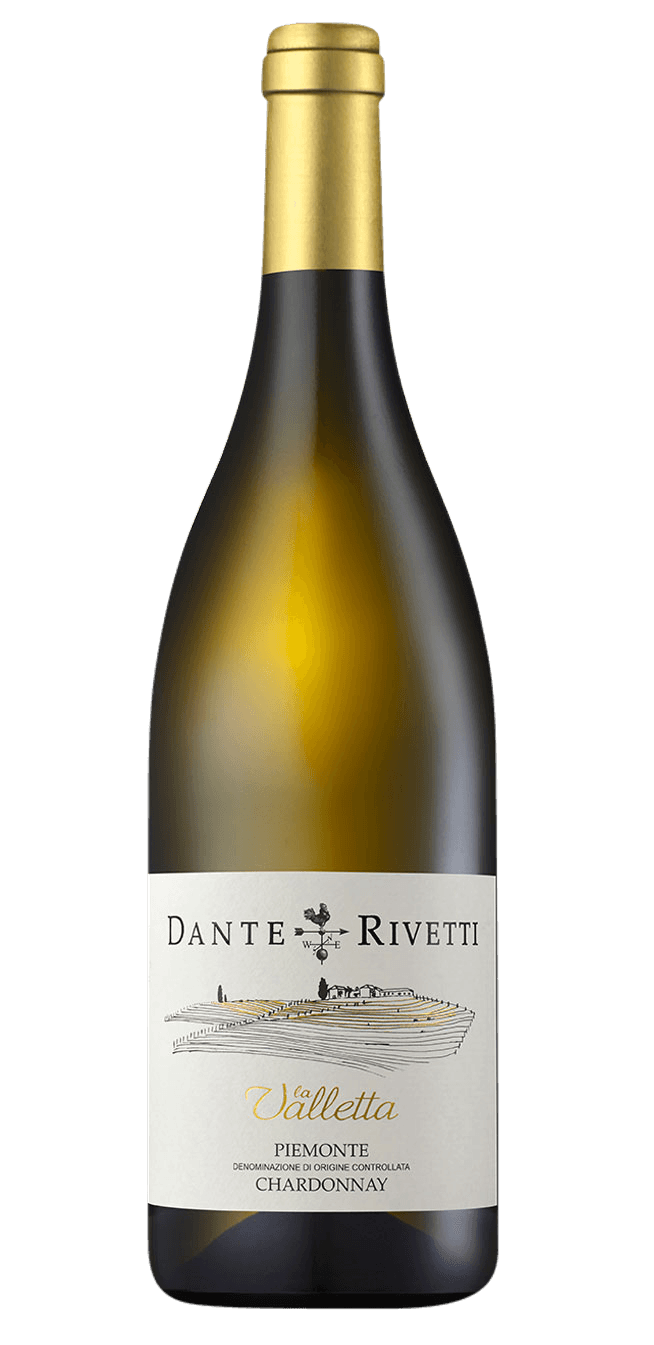 La Valletta Piemonte Chardonnay 2022 - Chardonnay White wine from Italy - Piedmont by Dante Rivetti