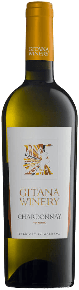 Gitana Reserva Chardonnay - Chardonnay White wine from Moldova - Valul lui Traian by Gitana