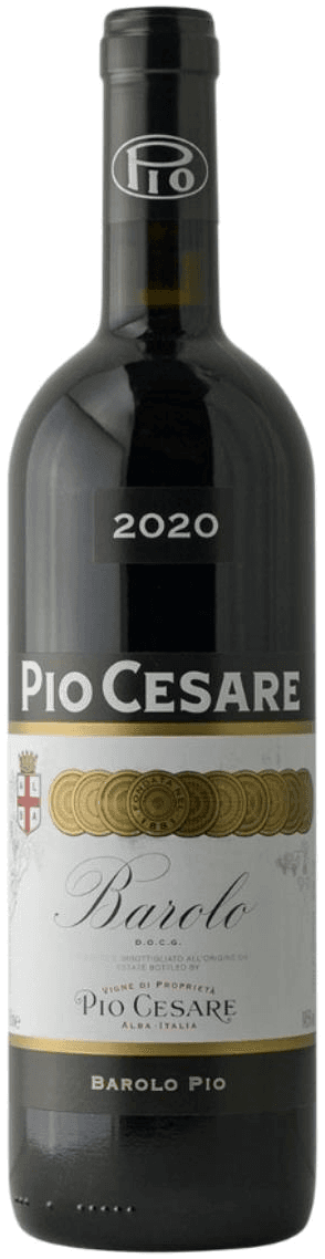 Barolo 2020 - Nebbiolo Rode wijn uit Italië - Barolo door Pio Cesare