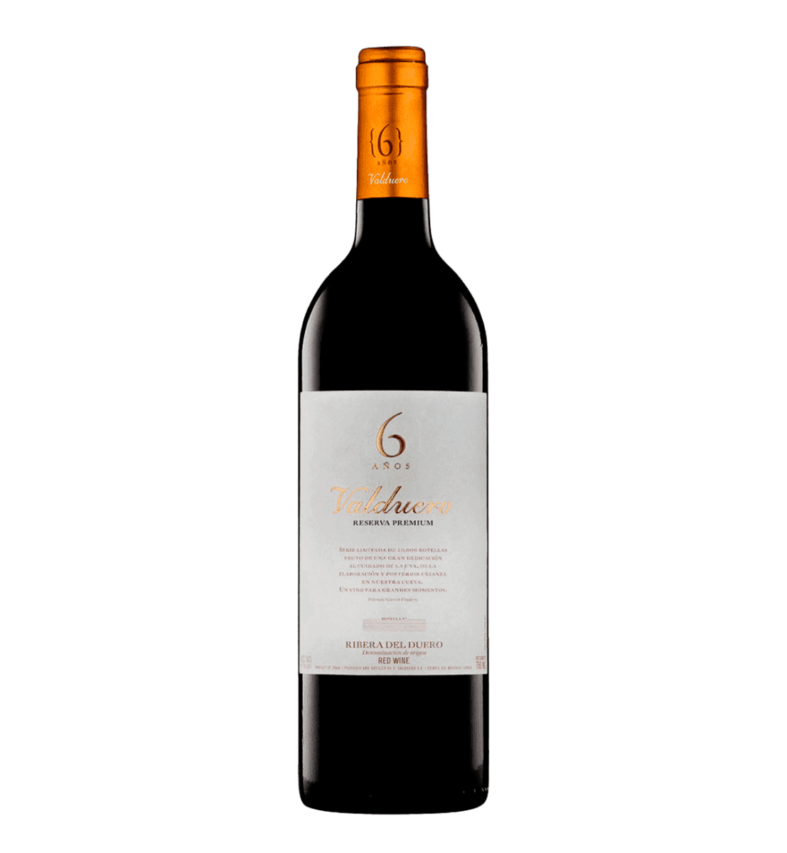 6 Años Reserva Premium - Tinto Fino Red wine from Spain - Ribera del Duero by Bodegas Valduero