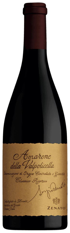 Amarone della Valpolicella Classico Riserva Sergio Zenato 2018 - Corvina Rondinella Oseleta Croatina Red wine from Italy - Veneto by Zenato